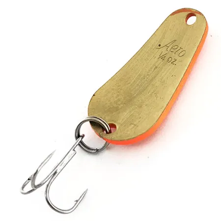 Aeroplane Spinner Aero UV Cuiller, Orange Fluorescent / Or, 7g, UV, #11619