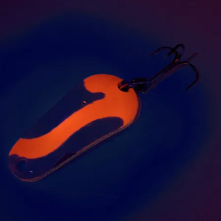 Aeroplane Spinner Aero UV Cuillère, Blanc / Orange / Or, 7g, UV, #11537