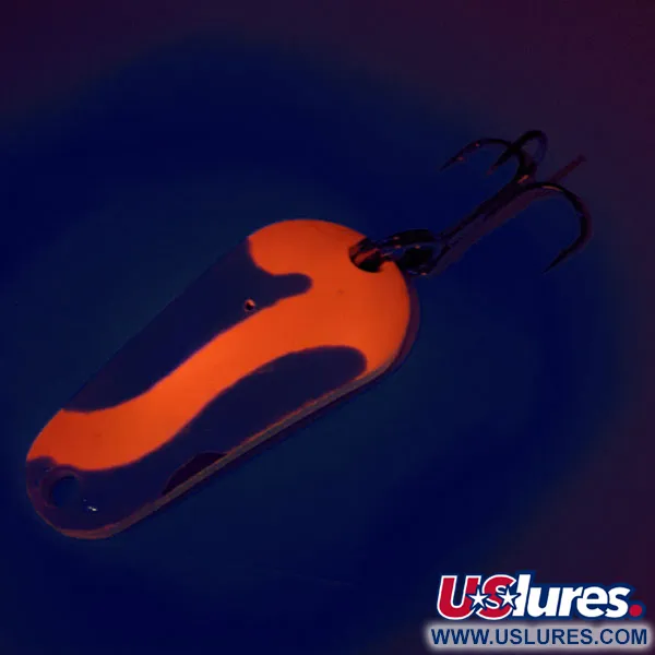 Aeroplane Spinner Aero UV Cuillère, Blanc / Orange / Or, 7g, UV, #11537