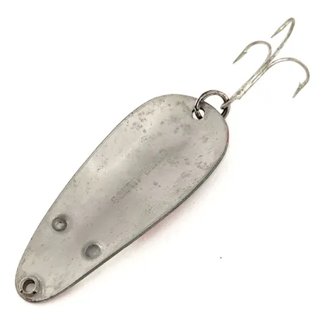 South Bend Mouse Cuillère, Rouge / Blanc / Nickel, 16g, Vintage, #11540
