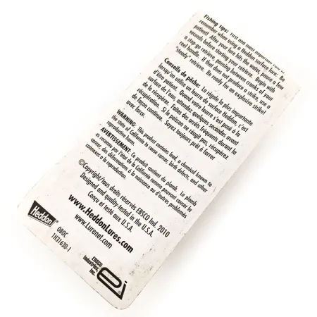 Heddon Baby Torpedo Leurre de Surface, Frog, 9g, Hélice, #11548