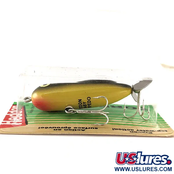 Heddon Baby Torpedo Leurre de Surface, Frog, 9g, Hélice, #11548