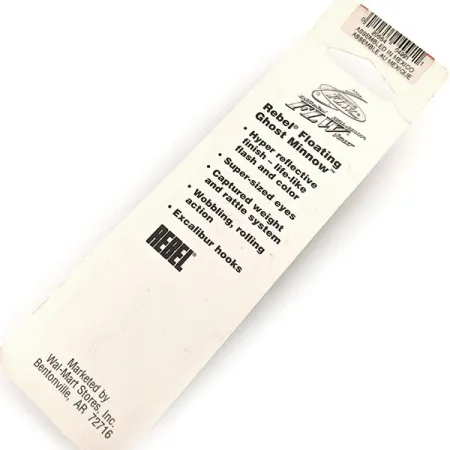 Rebel Excalibur Ghost Minnow Minnow, Truite Arc-en-Ciel, 7g, Bruiteur, #11549