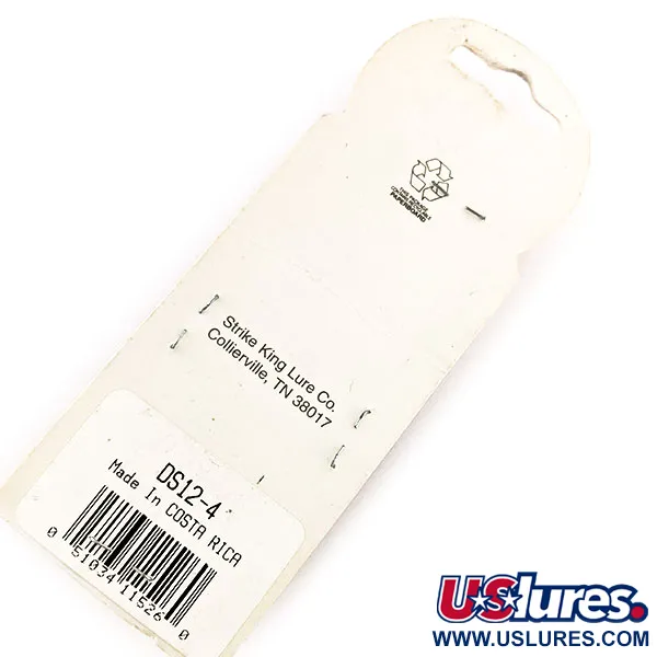 Strike King Diamond Shad UV Lipless, Chartreuse, 14g, Finition UV, #11551