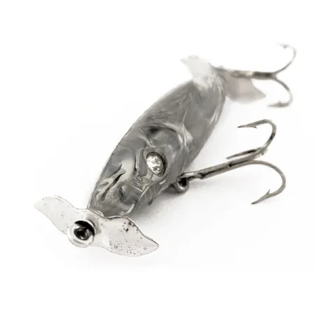 Diamond Rattler Jim Strader Topwater, Gris, 8g, Hélices, #11552