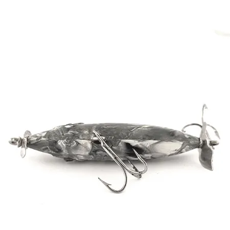 Diamond Rattler Jim Strader Topwater, Gris, 8g, Hélices, #11552