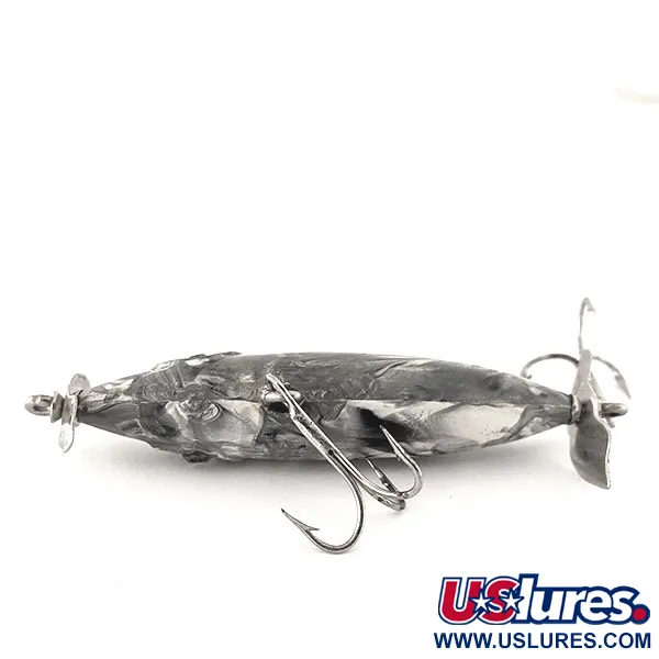 Diamond Rattler Jim Strader Topwater, Gris, 8g, Hélices, #11552