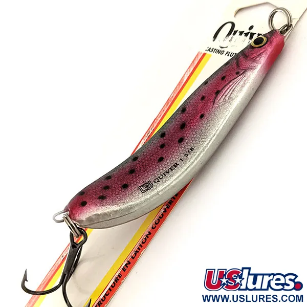 Luhr Jensen Quiver Cuillère, Truite Arc-en-ciel, 39g, Rare, #11569