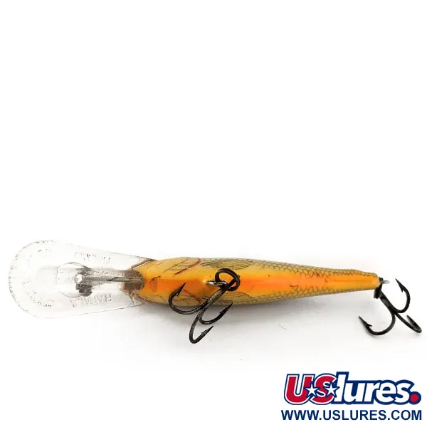 Rapala Shad Rap Deep Runner 07 Leurre, Doré, 8g, Balsa, #11580