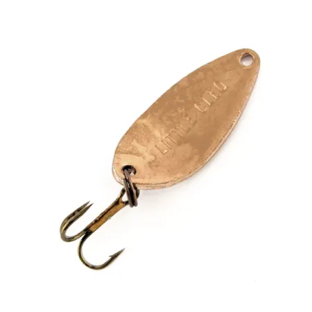 Acme Little Cleo Cuillère, Cuivre / Rouge, 3.5g, Style larme, #11587