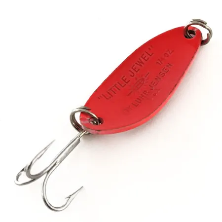 Luhr Jensen Little Jewel UV Cuillère, Rouge, 7g, Effet UV, #11626