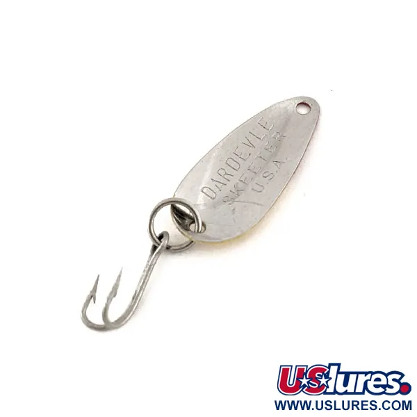 Cuillère Eppinger Dardevle Skeeter, Rouge / Jaune / Nickel, 1g, #11631