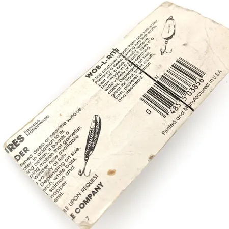 Seneca Little Cleo (Hula Girl) Cuillère, Nickel, 14g, Vintage, #11634