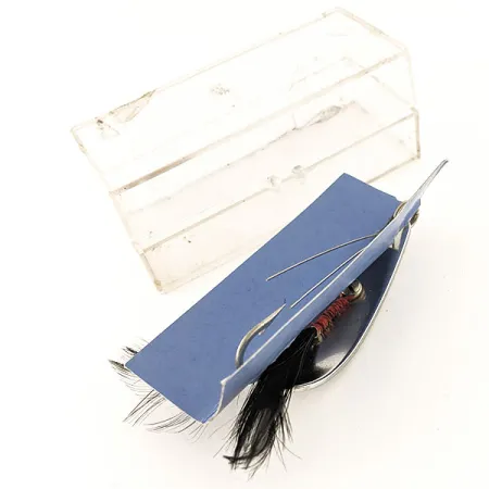 Weezel Rex Weedless Spoon, Cuillère Nickel, 12,5g, anti-herbe, #11646