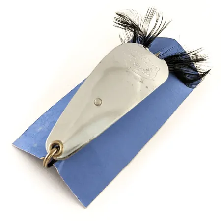 Weezel Rex Weedless Spoon, Cuillère Nickel, 12,5g, anti-herbe, #11646