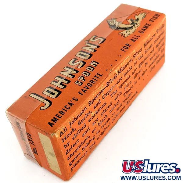 Johnson Silver Minnow Cuillère Anti-herbe, Argent, 21g, plaqué, #11647