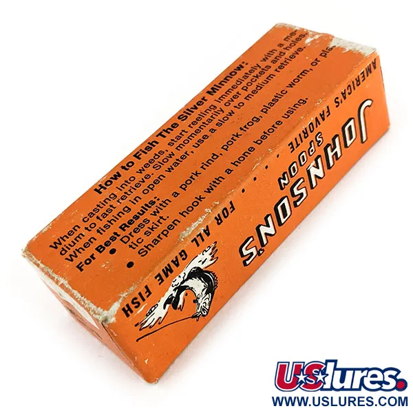 Weedless Johnson Silver Minnow Cuillère, Or, 21g, plaqué or, #11648