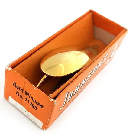 Weedless Johnson Silver Minnow Cuillère, Or, 21g, plaqué or, #11648