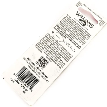 Williams Flasher F1 Cuillère, Or / Argent, 9g, Martelée, #11670