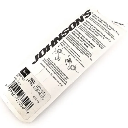 Johnson Sprite Cuillère, Nickel, 14,2g, Teaser rouge, #11673