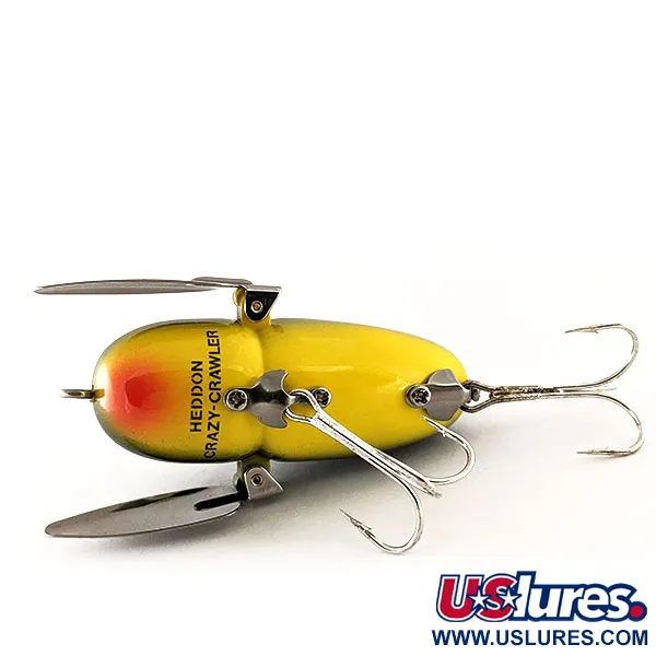Heddon Crazy Crawler Leurre surface, Grenouille, 14g, ailes, #11681