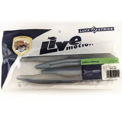 Luck E Strike Live Motion Luck E Twitch 5pcs leurres souples