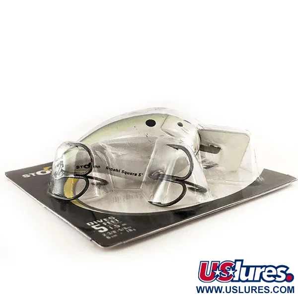 Storm Arashi Silent Square 5 Crankbait, Blue Silver Shad, 18g, #11707