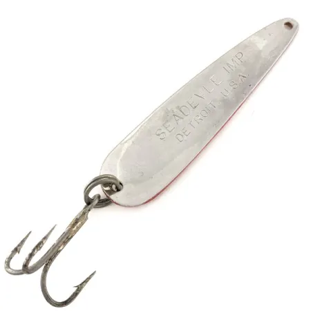 Eppinger Dardevle Seadevle Imp Cuillère, Rouge/Blanc/Nickel, 28g, #11723