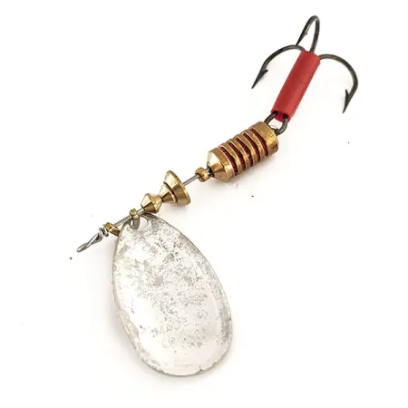 Mepps Aglia 3 Cuiller, Argent, 7g, Gaine Rouge, #11734