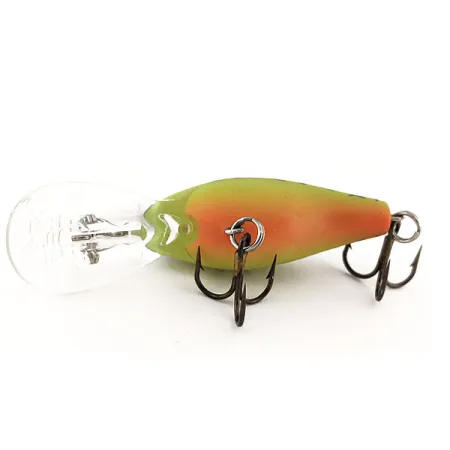 Rebel Deep Teeny R Crankbait, Fire Tiger, 7g, Plongeant 2.4m, #11736