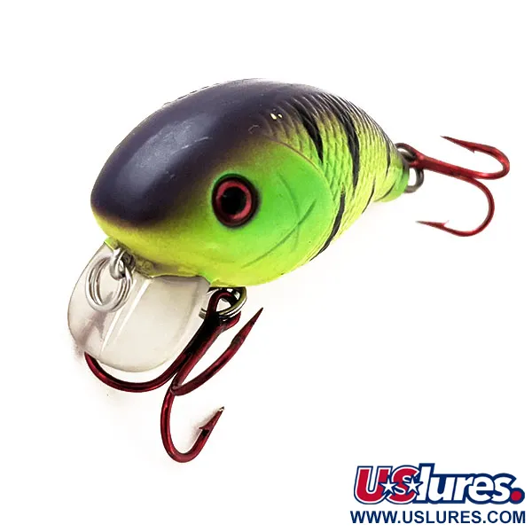 Mann's Baby 1- Crankbait, Fire Tiger, 7g, Bavette Carrée, #11738
