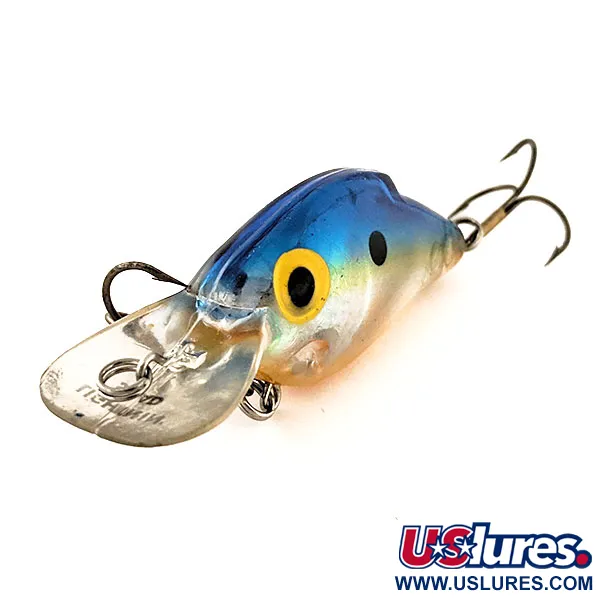 Storm Lightning Shad Crankbait, Bleu arc-en-ciel, 14g, Profond, #11740