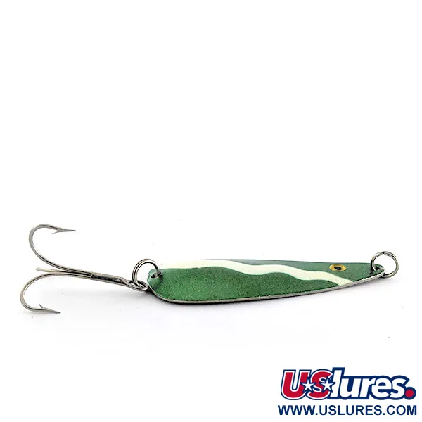 Weller Gypsy King 1 Cuillère, Vert/Blanc/Nickel, 17g, #11745