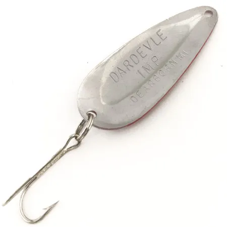 Eppinger Dardevle Imp Cuillère, Rouge/Blanc/Nickel, 11g, #11753
