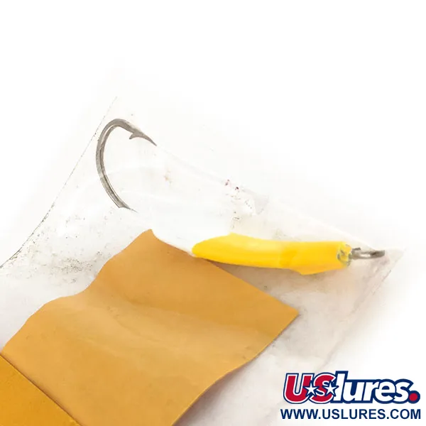 Doc's Goofy Jig Jig Pompano, Blanc / Jaune, 7g, Fait Main, #11757