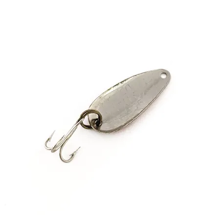 Nebco FlashBait 466 Cuillère, Nickel martelé/Rouge, 1g, #11762