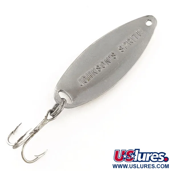 Johnson Sprite Cuiller Ondulante, Nickel / Jaune, 10g, #11763