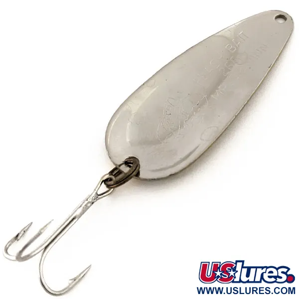 Nebco FlashBait 266 Cuillère, Jaune/Noir/Nickel, 10g, Vintage, #11765