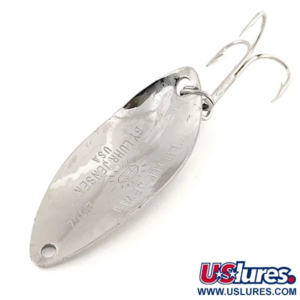 Luhr Jensen Little Jewel Cuillère, Nickel Martelé, 12g, #11769