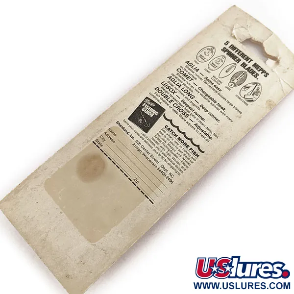 Mepps Aglia 1 dressed (squirrel tail) Cuiller, Argent, 3.5g, #11774