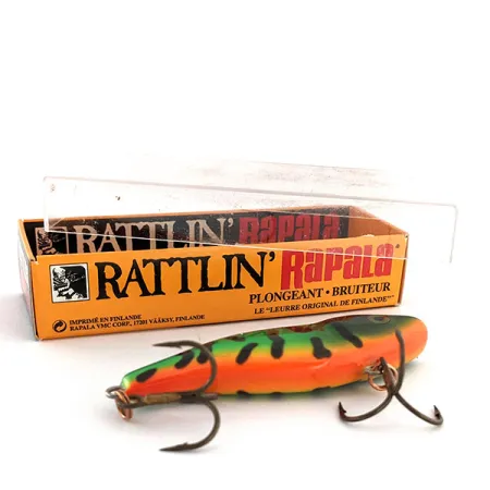Rapala Rattl'n RAP 07 Lipless Coulant, FT (Fire Tiger), 16g, #11775