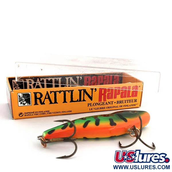 Rapala Rattl'n RAP 07 Lipless Coulant, FT (Fire Tiger), 16g, #11775