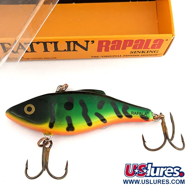 Rapala Rattl'n RAP 07 Lipless Coulant, FT (Fire Tiger), 16g, #11775
