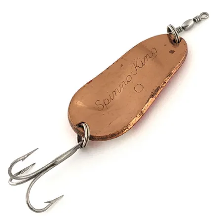 Pecos River Spinno-King 0 Cuillère, Rouge / Blanc / Cuivre, 14g, #11779