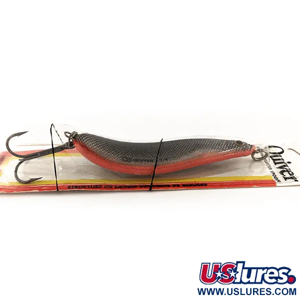 Luhr Jensen Quiver Cuillère, Gris/Orange, 39g, asymétrique, #11781