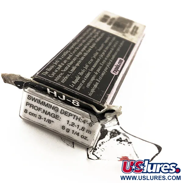 Rapala Husky Jerk 8 Poisson nageur, Silver Blue, 6g, suspending, #11789