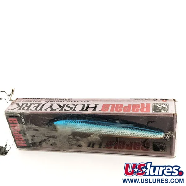Rapala Husky Jerk 8 Poisson nageur, Silver Blue, 6g, suspending, #11789