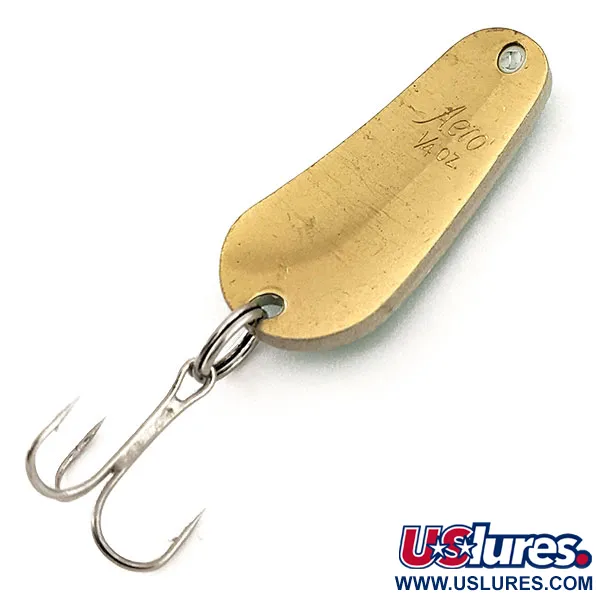 Aeroplane Spinner Aero UV Cuillère, Vert / Or, 7g, Revêtement UV, #11792