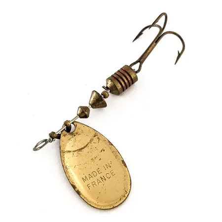 Mepps Aglia 2 Cuiller tournante, Laiton, 4.5g, Palette classique, #11814