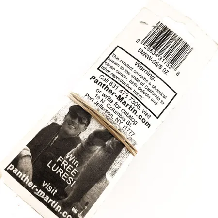 Panther Martin 6 Double Trouble Spinner, Or, 14g, #11826